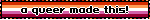 Lesbian Flag Blinkie